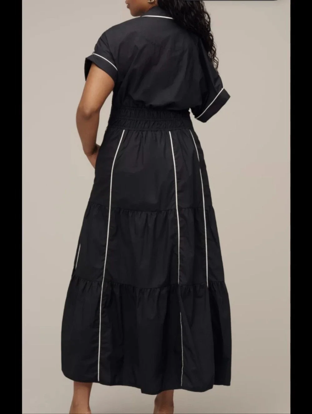 Anthropologie Somerset Maxi Dress Medium Cotton - Picture 2 of 11